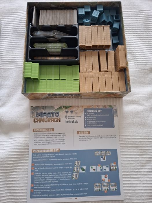 Miasto w chmurach gra planszowa / jak nowa