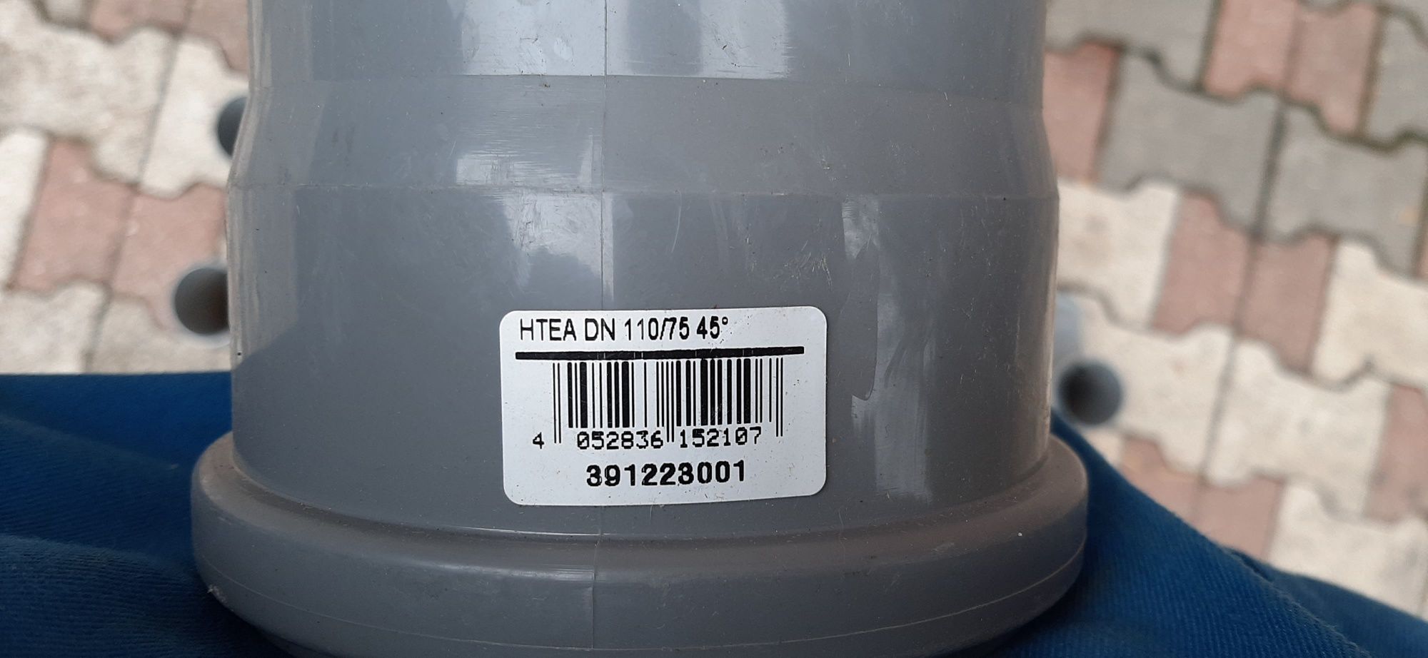 Trójnik redukcja kształtki kolanka HTEA 110/75/45 dn 160 magnaplast