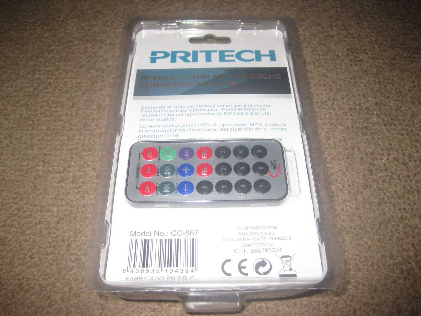 Leitor MP3 para Automóvel/Novo e Embalado!