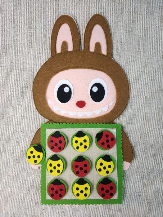 Іграшка хрестики-нолики на липучках, путанка, лабіринт