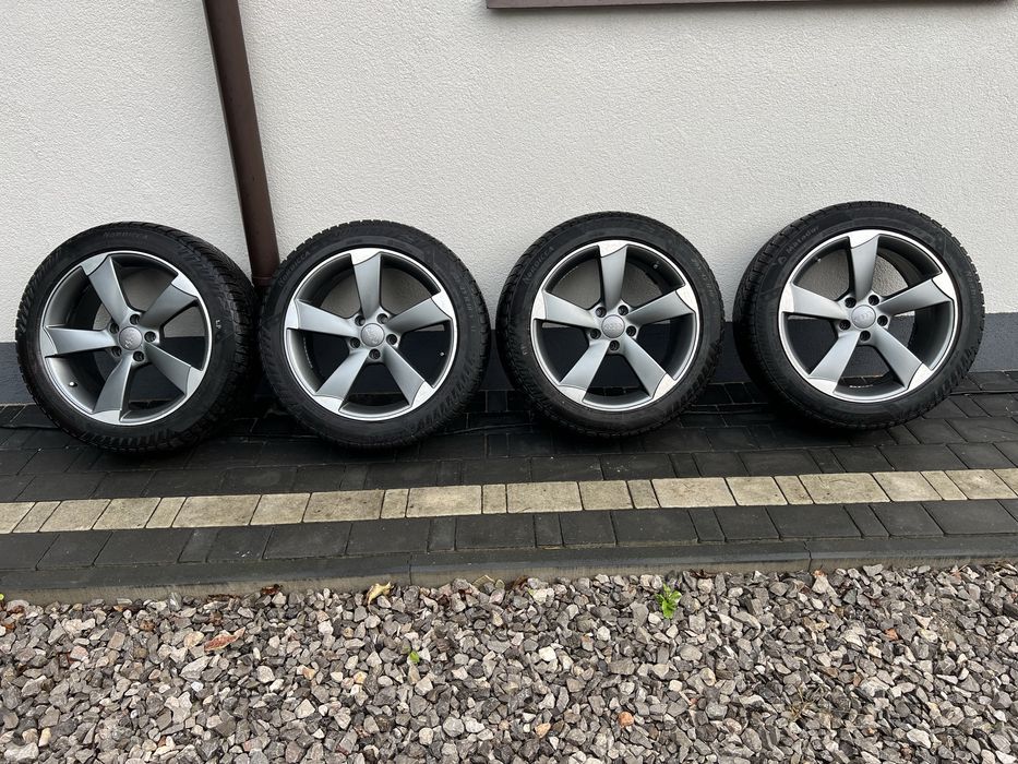 Koła felgi opony zimowe rotor 18 cali 245/45/18 5x112