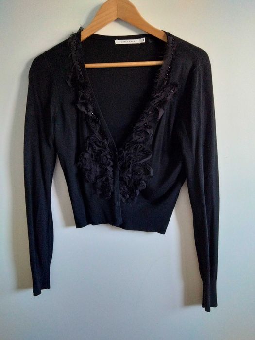 Casaco de malha preto Lola&Lisa