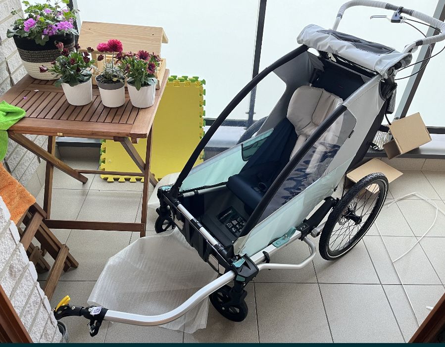 Nowy wózek przyczepka rowerowa Legerro enso complete jak thule chariot