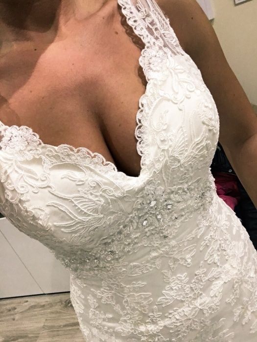 Annais Bridal exclusive BAVIERE 36 S suknia ślubna rybka syrena