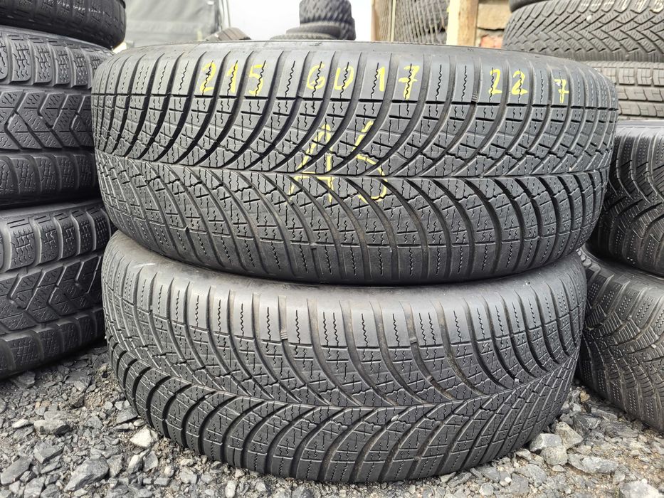 Wysyłka 2 Opony Wielosezonowe 215 60 r17 GoodYear Vector 4Seasons