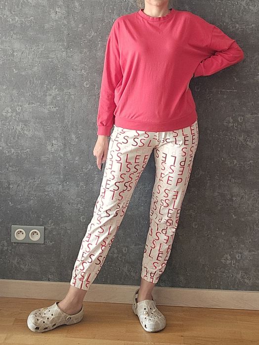 Długa piżama Sleepless in Warsaw