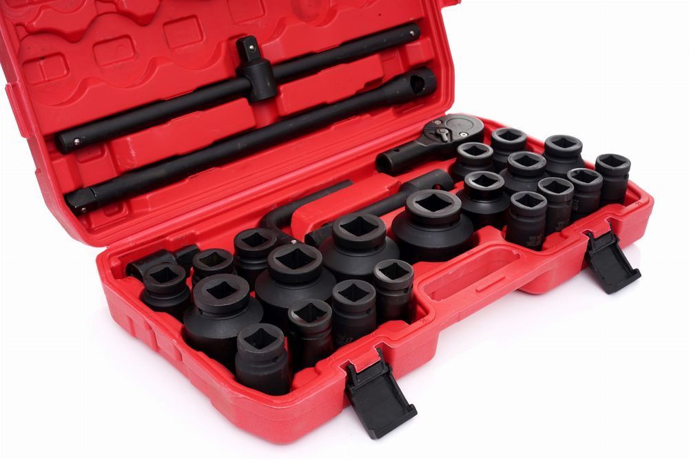 Nasadki udarowe 3/4" 26el. 6-kątne KD11758