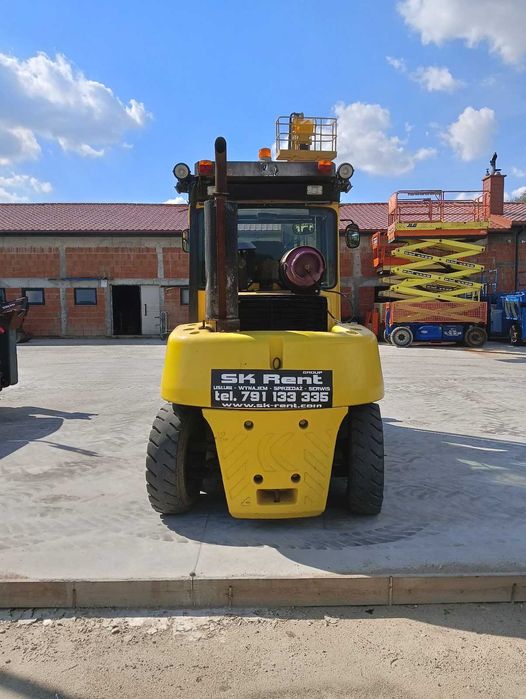 Wózek widłowy Kalmar 9 ton wynajem, usługa załadunek, rozładunek