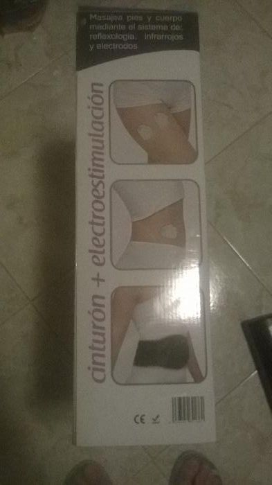 Aparelho de elctroestimulaçao nos pés