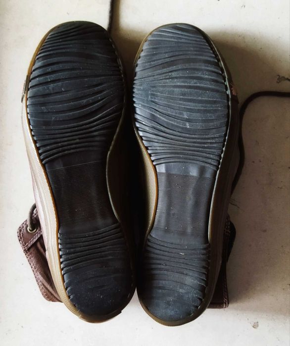 Botas camel/castanhas, unissexo, marca Paul Smith, 37