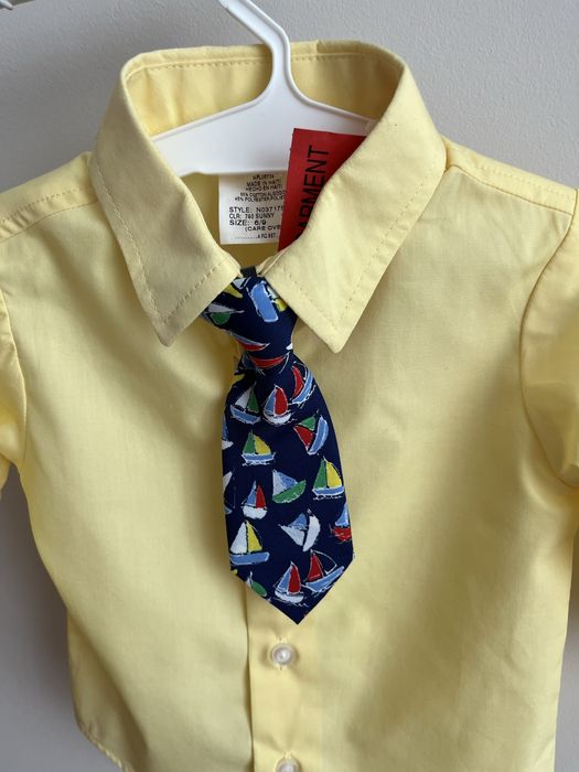 Сорочка для хлопчика 6/9 місяців