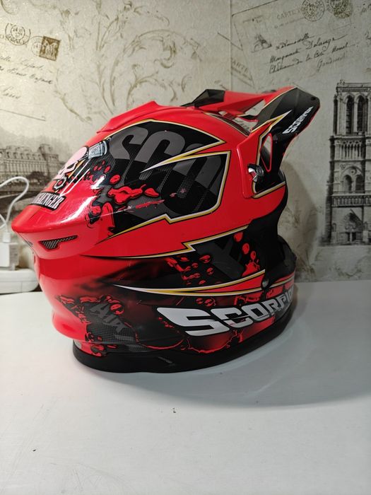 Мотошолом Scorpion VX-15 Evo Air L для мотокроссу ендуро шлем шолом