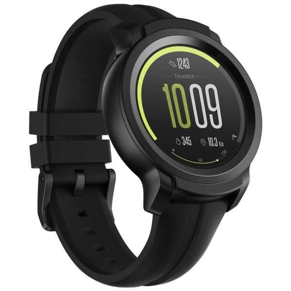TicWatch E2 Smartwatch AMOLED Android Wear GPS SpO2 połączenia POLSKI