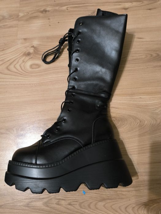Високі ботінки сапожки демісезон 37 р.