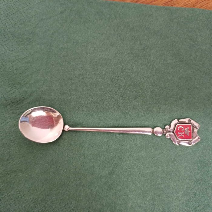 Srebrna łyżeczka.Rytosztuka.