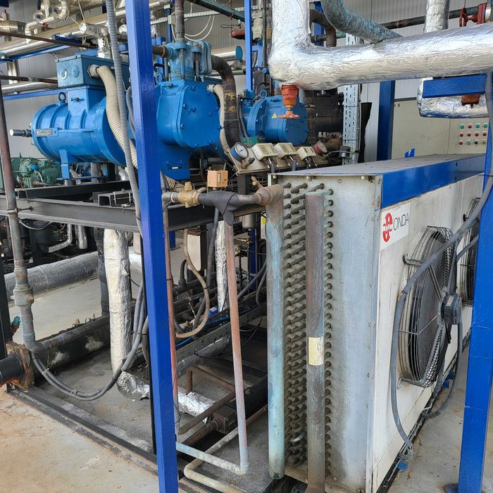 Kompletna instalacja do mrożenia szokowego