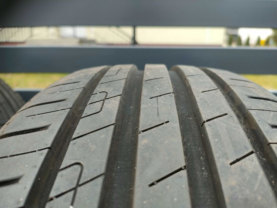 Alufelgi AUDI 17 cali komplet opony 7 mm - opony jak Nowe LATO.