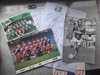 Pamiątki piłkarskie zdjęcia autografy Football lata '90 PSG EREDIVISIE
