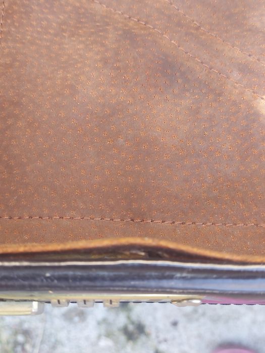 Stara Walizka neseser na szyfr czarny męski