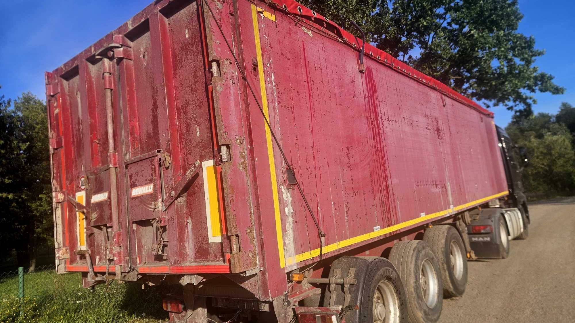 Самоскид напівпричіп50м3