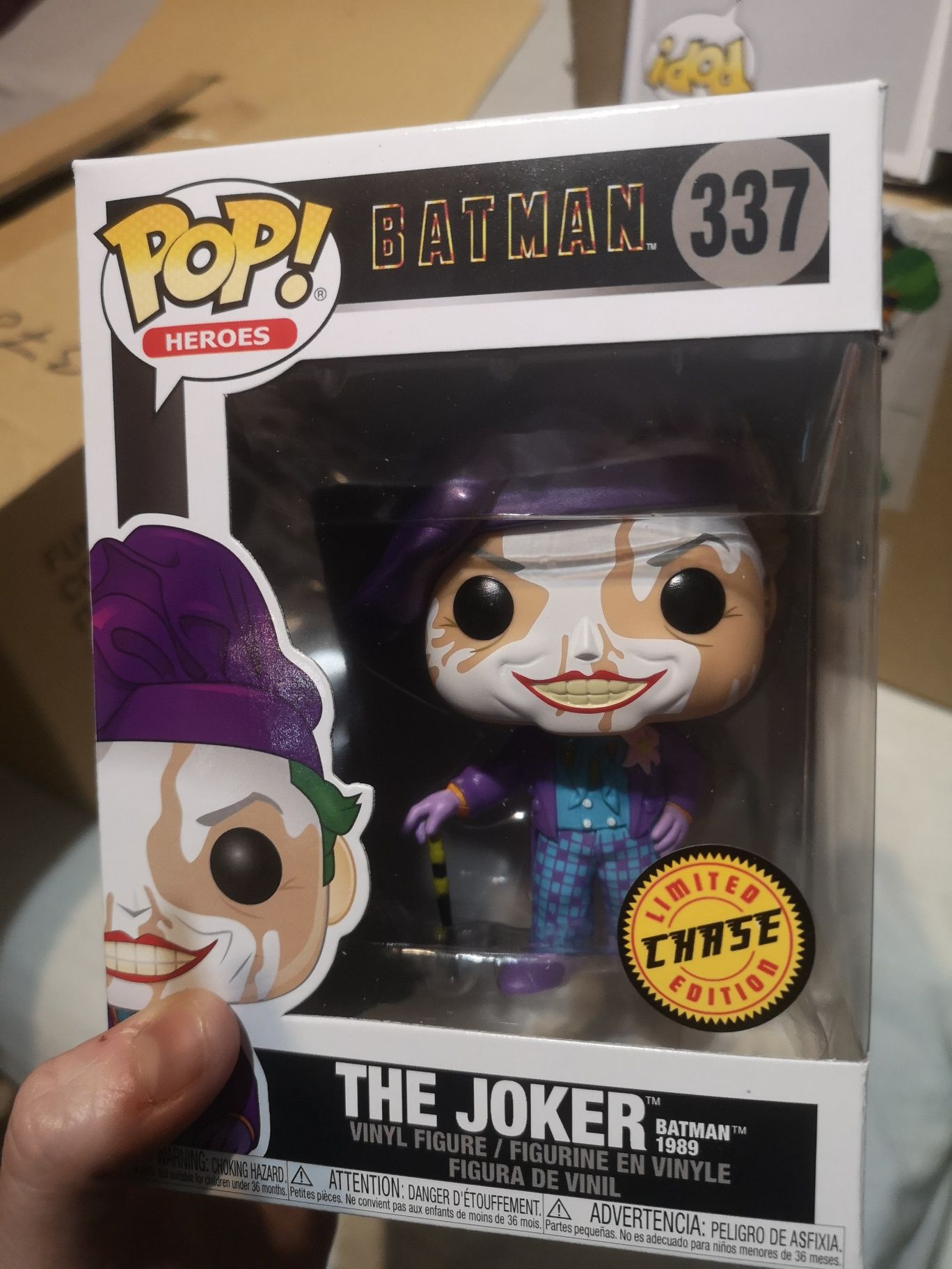 Funko Pop! The Joker Chase Batman 337 stan 10/10 figurka