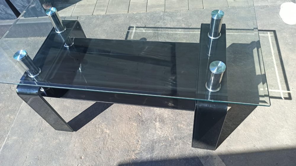 Stolik kawowy, szklany