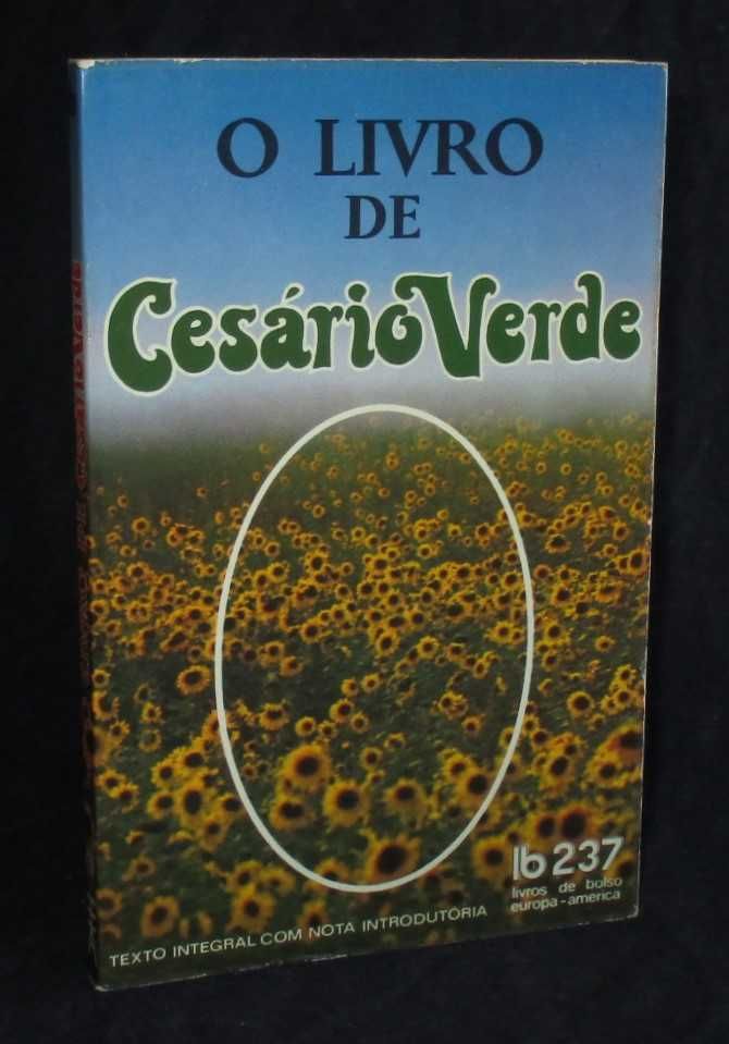 Livro O Livro de Cesário Verde e poesias dispersas