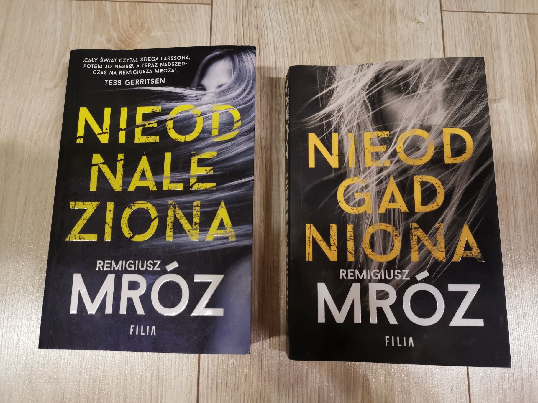 Remigiusz Mróz Nieodnaleziona i Nieodgadniona seria thriller