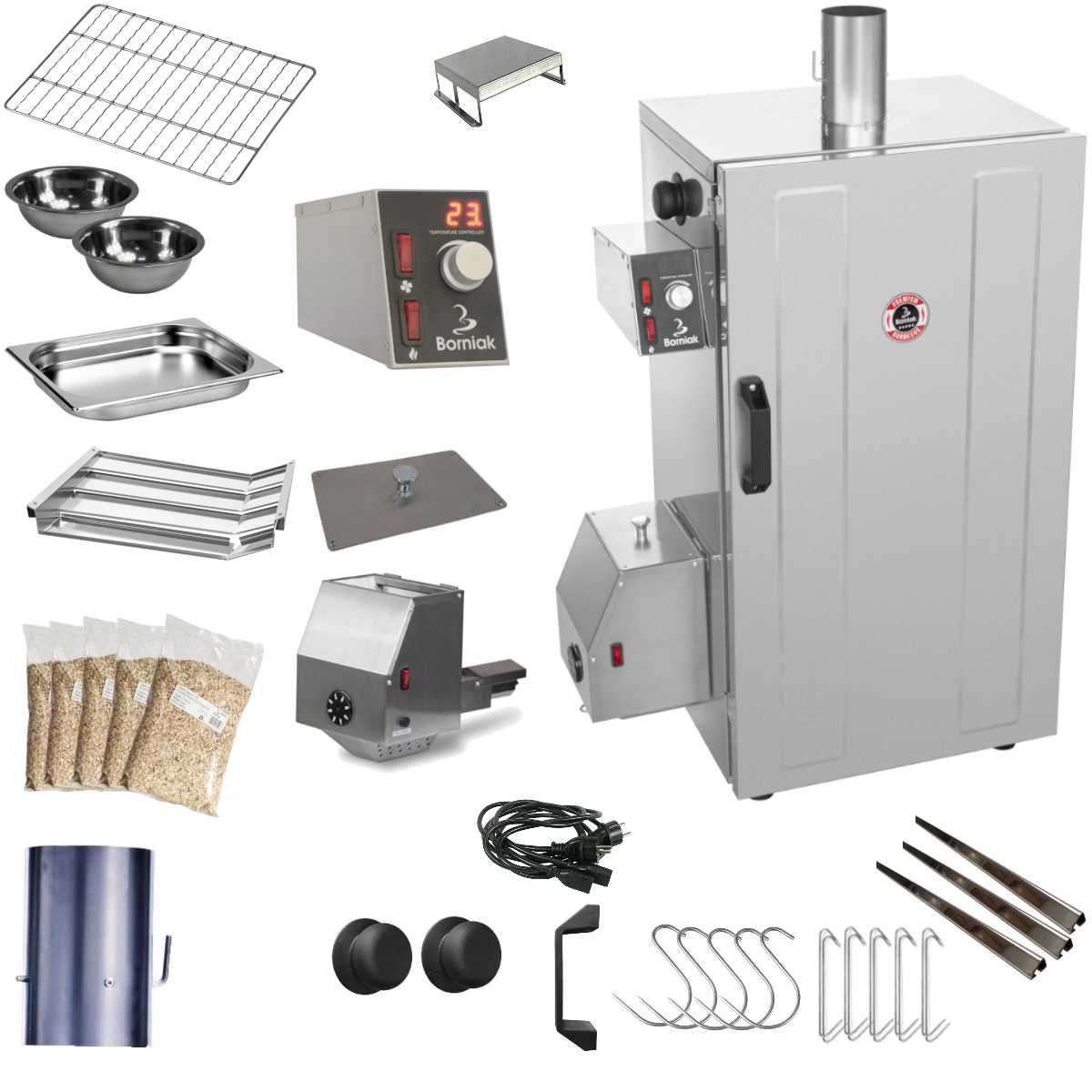 Wędzarnia elektryczna Smoker Borniak BBDS-70 V1.4 Simple INOX POZNAŃ