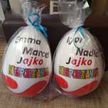 Jajko XXL puste z personalizacja imienna