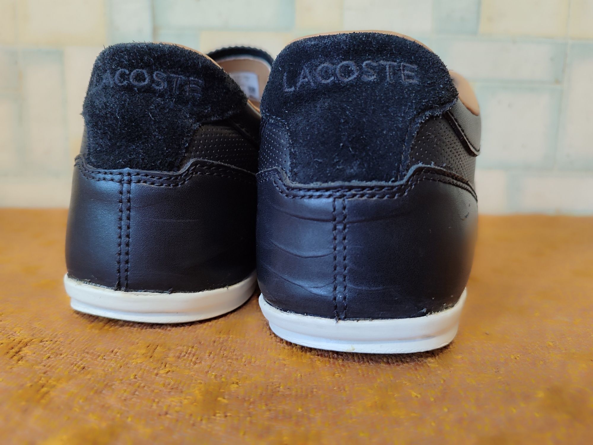 Кроссовки, сникерсы "LACOSTE Alisos 16",100 %оригинал, нат.кожа, р. 44