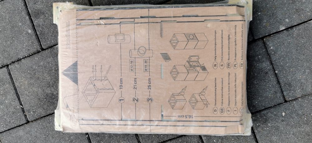 Drzwiczki rewizyjne do komina Schieder