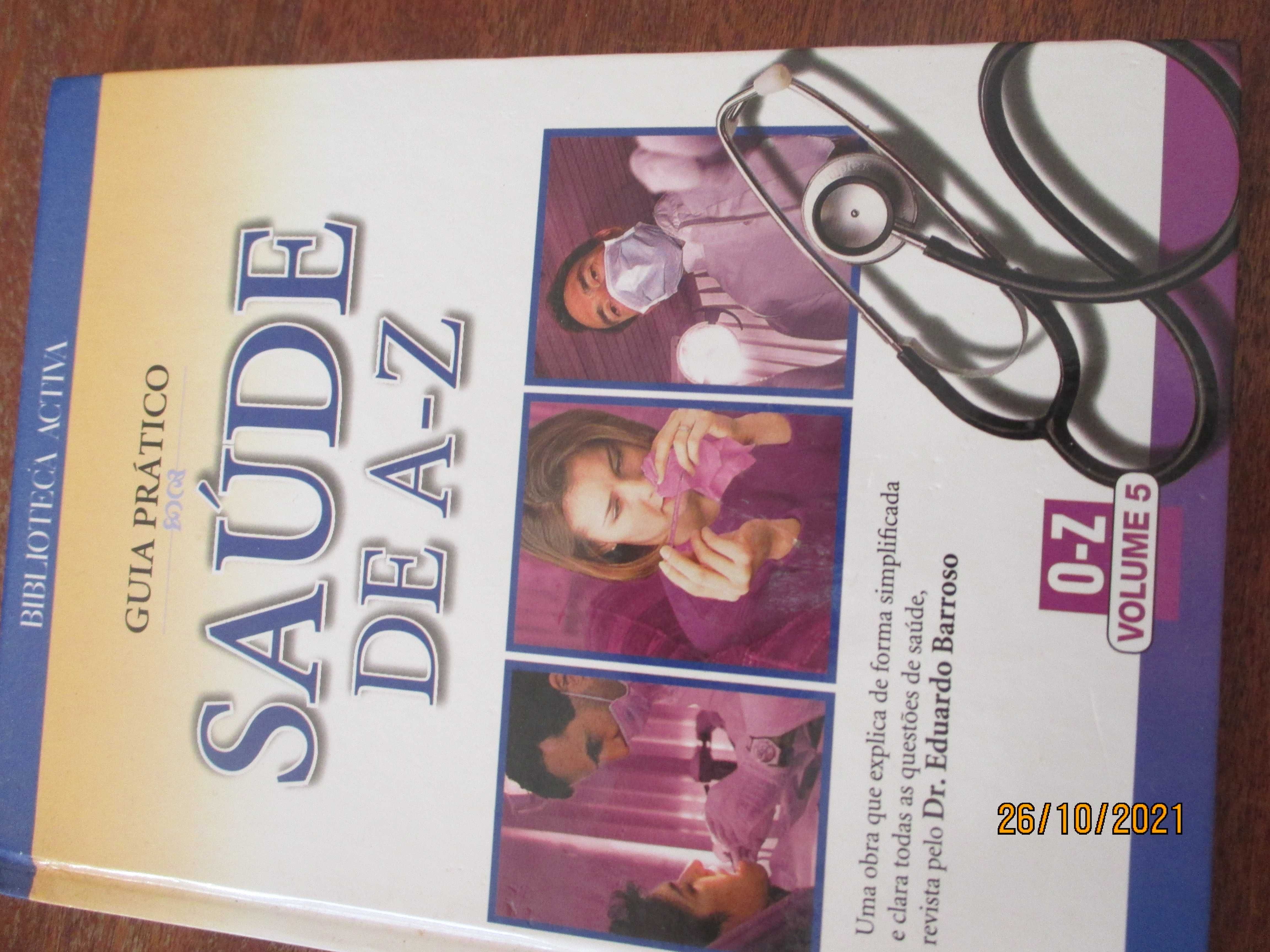 4 livros Guia prático de Saúde de A-Z