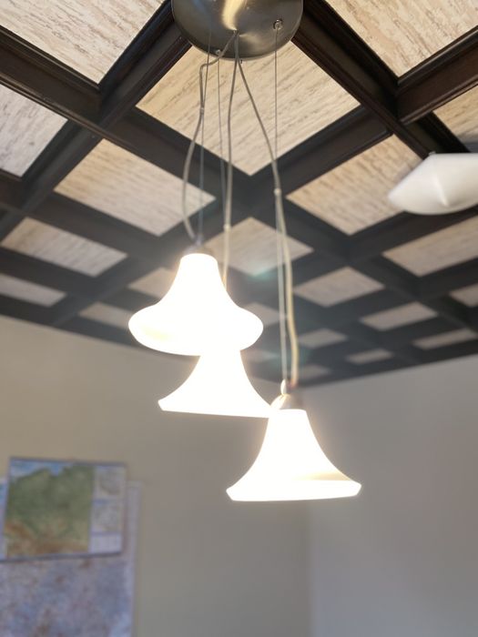 Lampa zwis z 3 kloszami
