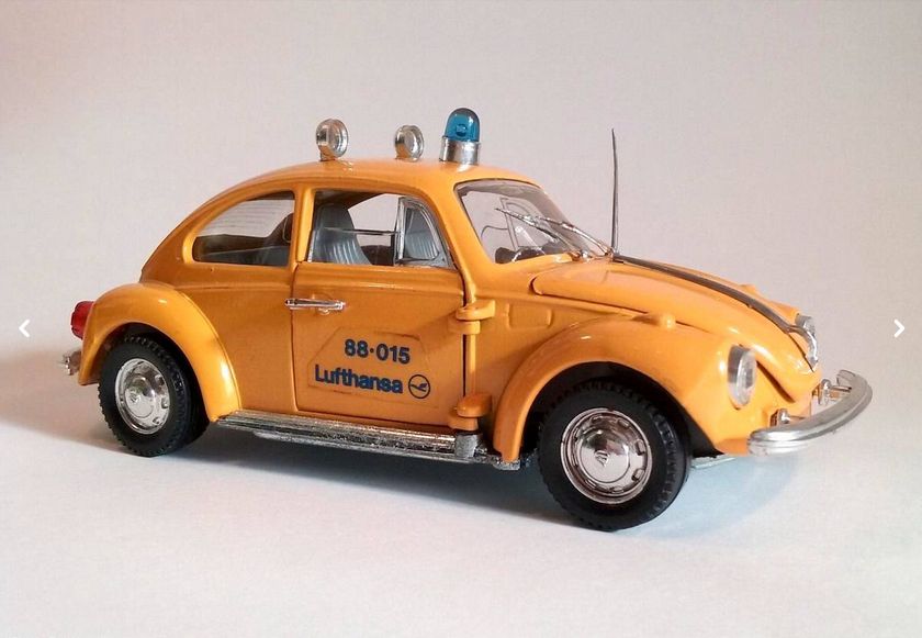 Vw Beetle/Carochas, Polistil - escala 1/24 SEM CAIXA