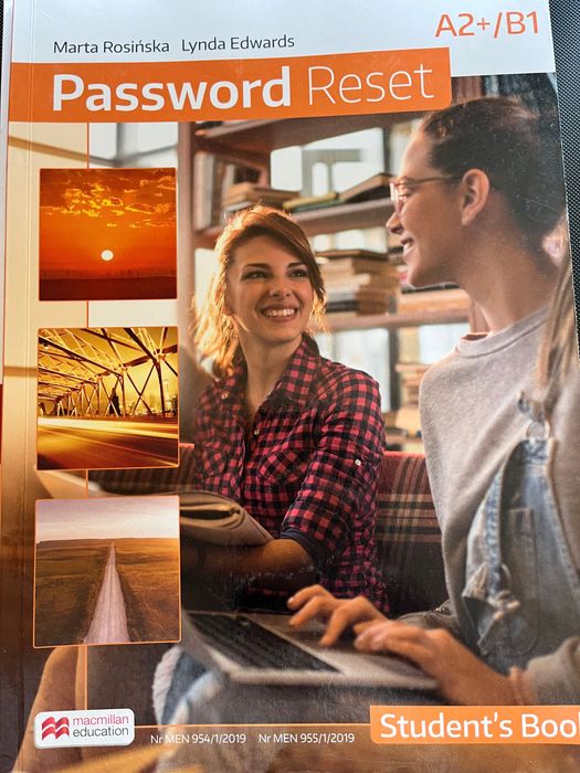 Password reset macmilan a2+/ B1 książka plus ćwiczenia