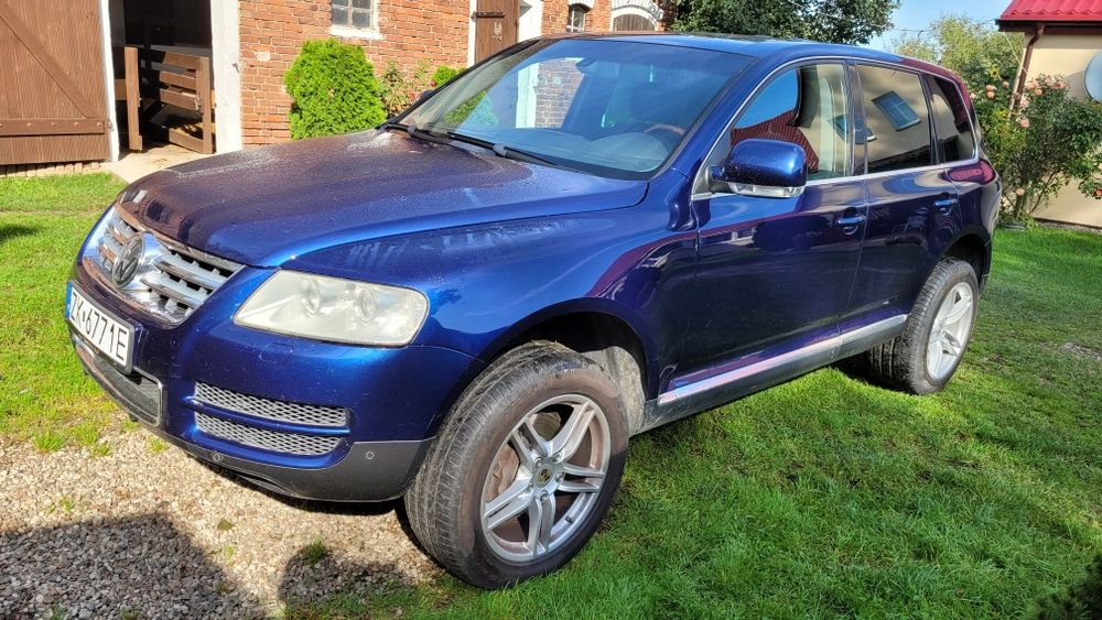 Volkswagen Touareg I benzyna/gaz 4.2 V8 32V 310Km 2004 r. (uszkodzony)