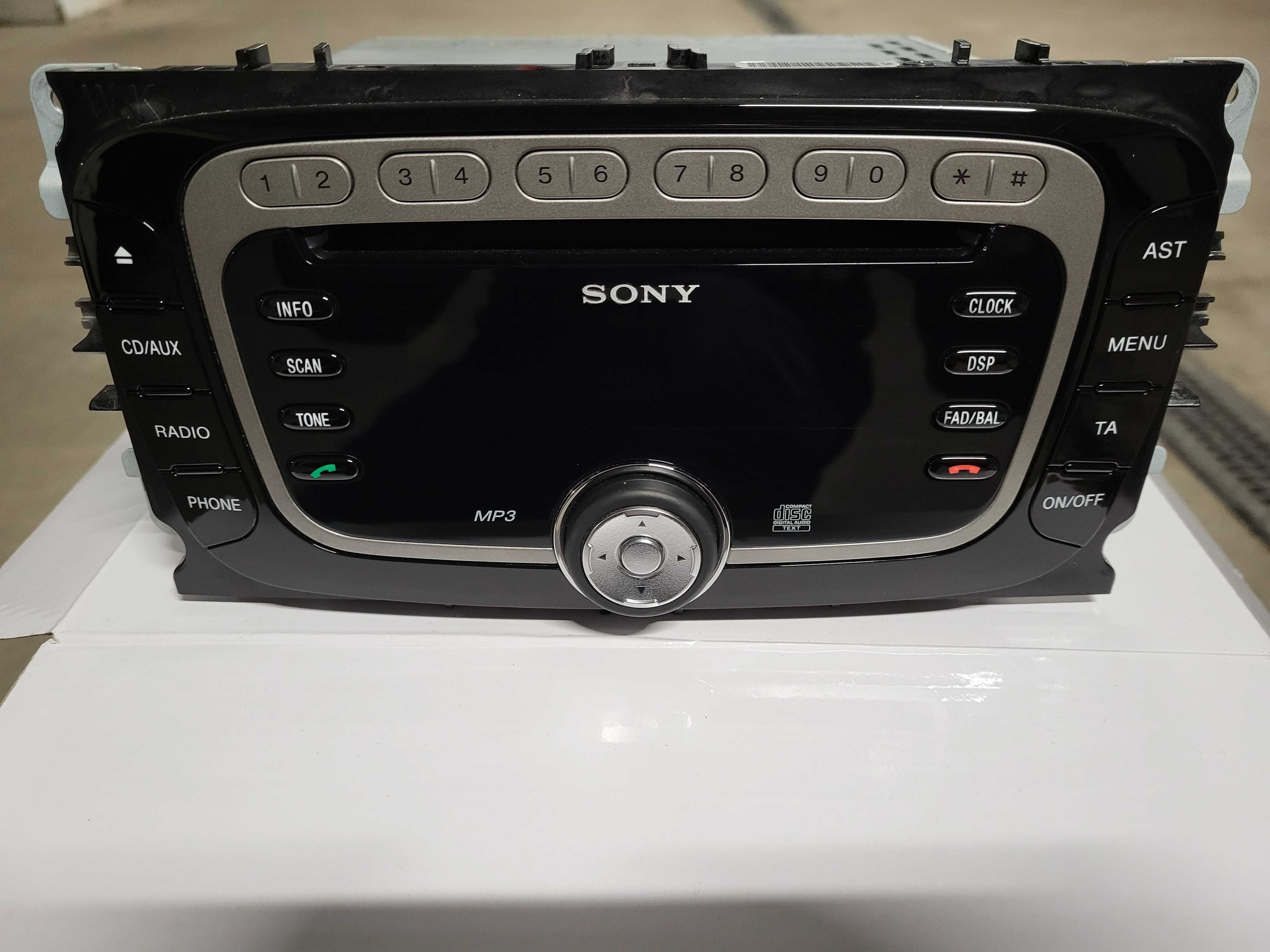 RADIO SONY CD FORD Focus, Kuga, Mondeo, Smax