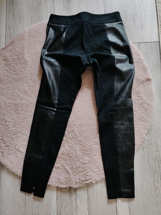 Czarne spodnie damskie 38/40