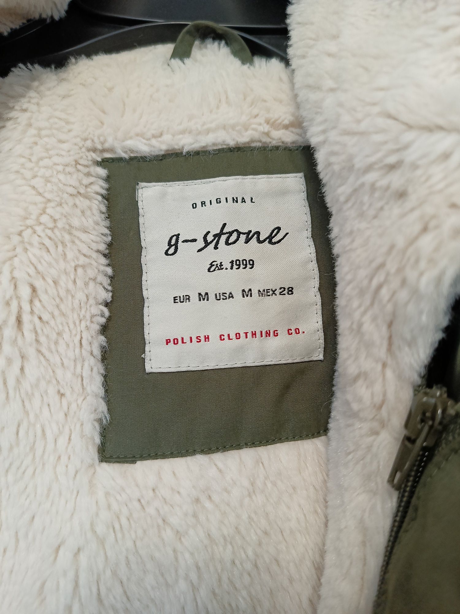 Kurtka parka 2w1 ocieplana misiem G stone