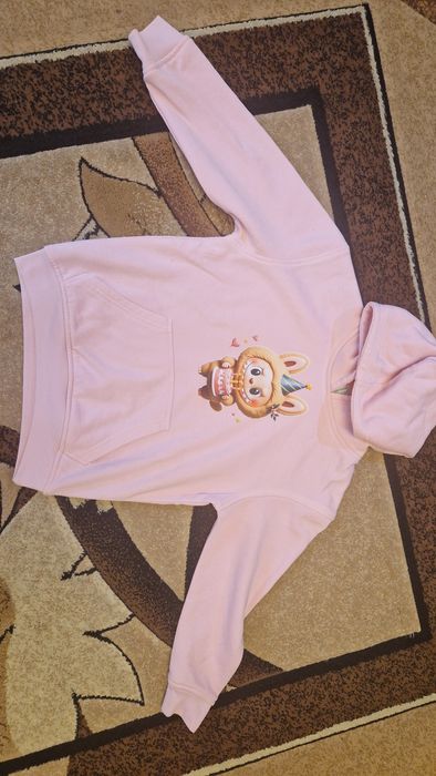 Bluza Labubu jasny róż 140 cm