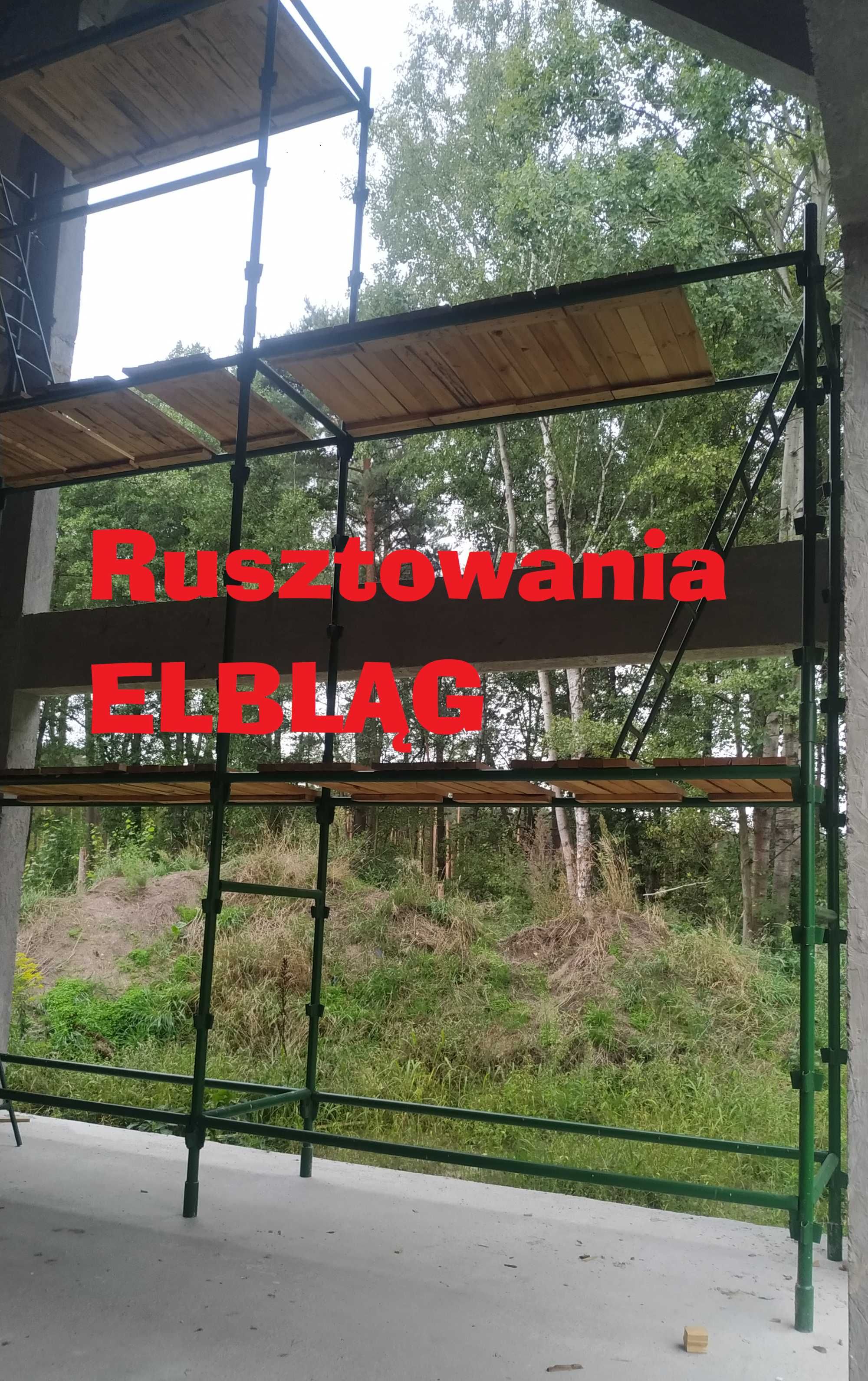 Rusztowania klinowe, Rusztowanie choinkowe, 60 m2 PRODUCENT Dostawa PL