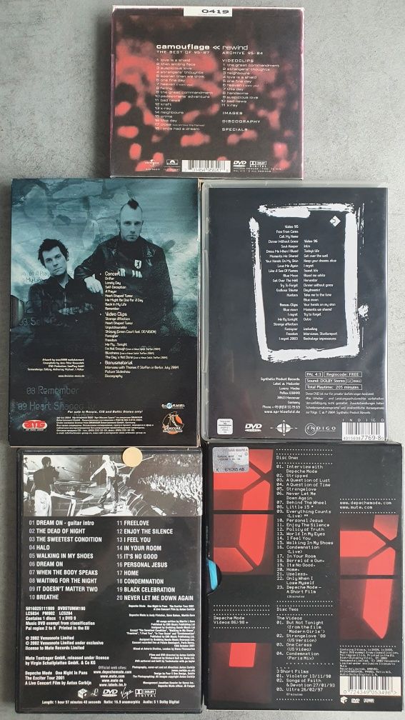 Depeche Mode De/Vision DVD
