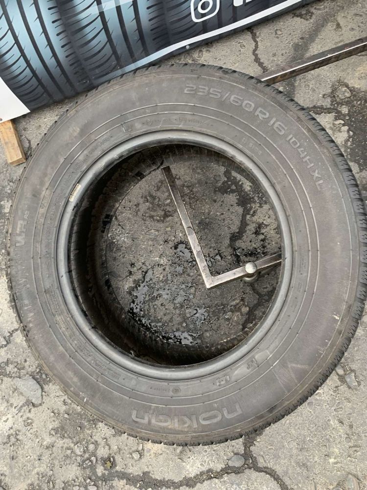 Шини 235/60 R16 пара Nokian 2021p літо 6мм