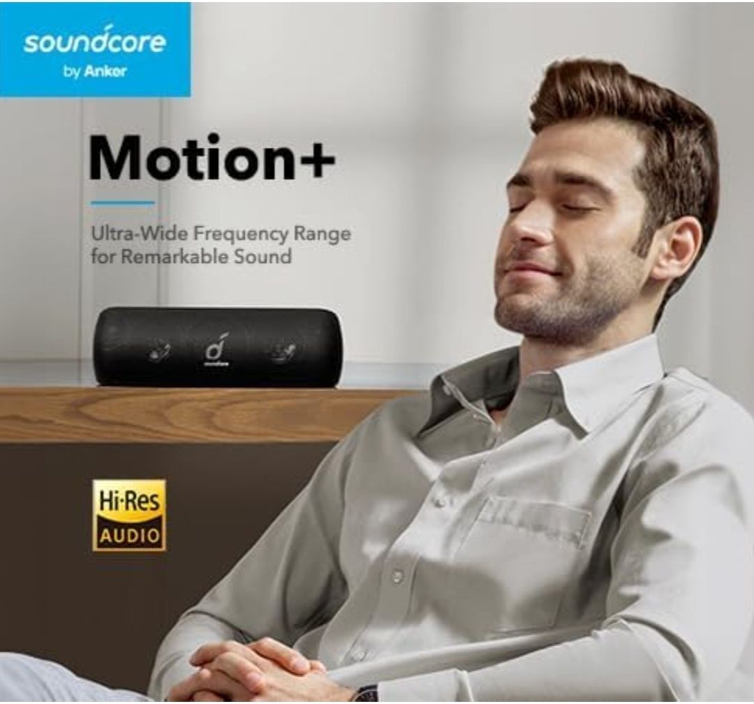 Głośnik bluetooth Soundcore motion + plus NOWY gwarancja
