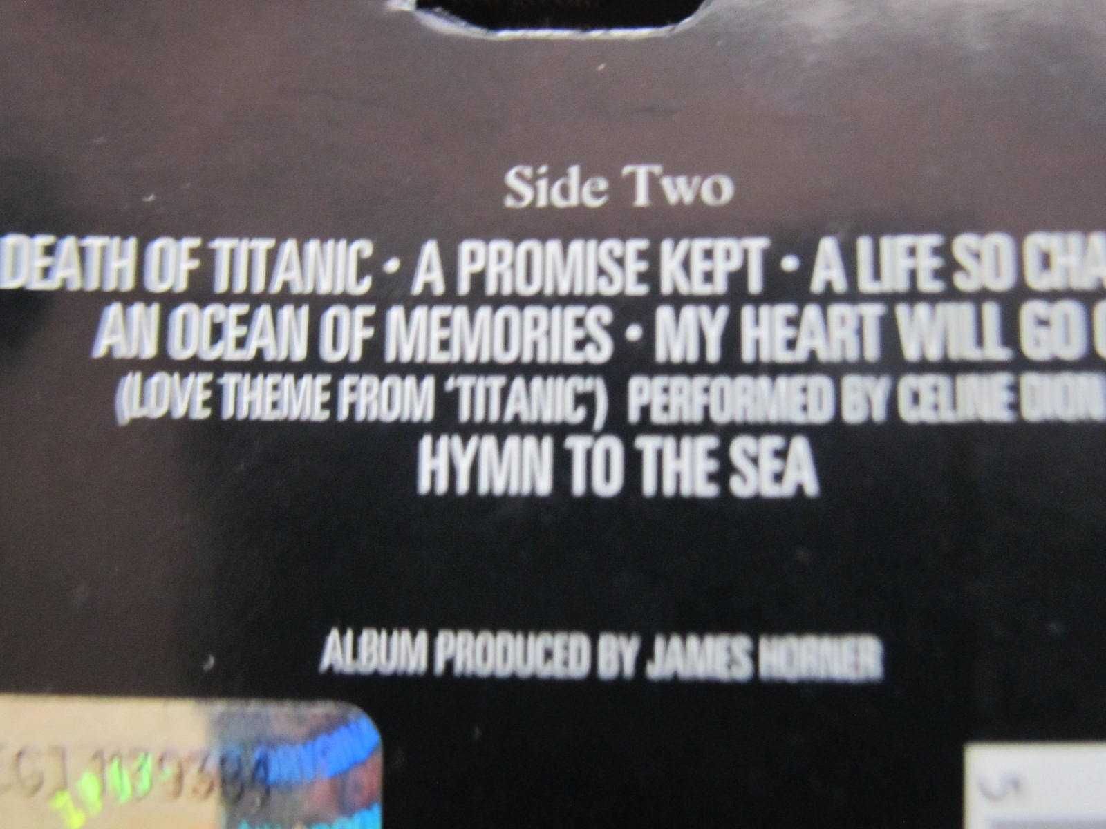 Kaseta audio- Titanic -Music from the motion picture