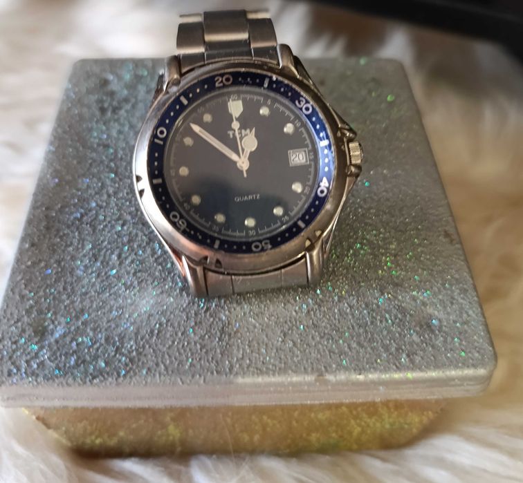 Relógio TCM Quartz, Original e Numerado, 210543 -  Prova água 100 m