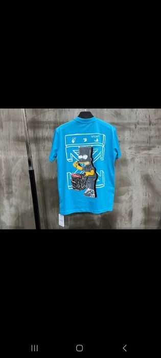 Koszulka męska Off-White. 100%Cotton