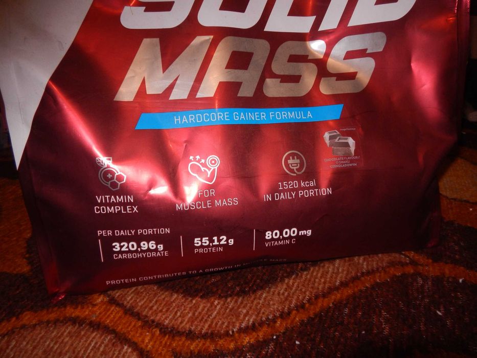 Wyprzedaż->TREC GAINER XXL 3000G SOLID MASS czekolada na masę ,białko!