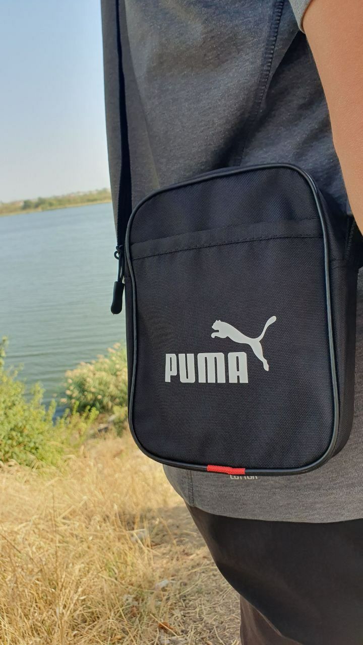 Сумка Puma Чорна через плече
(Особливістю цього матеріалу є висока